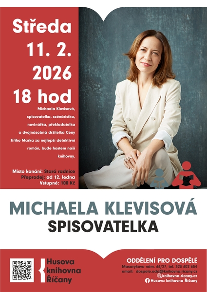 Michaela Klevisová: beseda