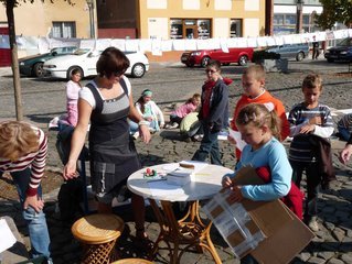 21. 9. 2011 - Malování na rynku