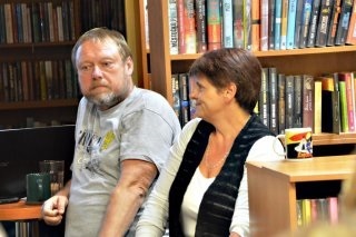 23. 2. 2017 - Knihovna po zavíračce - P. Bednář, L. Prchalová a J. Sokol - Gruzie