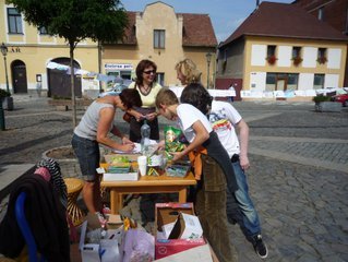 16. 9. 2009 - Malování na rynku