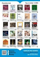 Tipy na knihy ze čtenářského klubu 11/2025