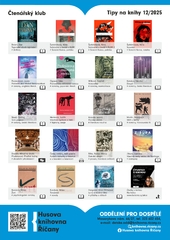 Tipy na knihy ze čtenářského klubu 12/2025