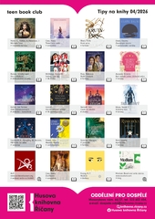 Tipy na knihy z teen book clubu 04/2026