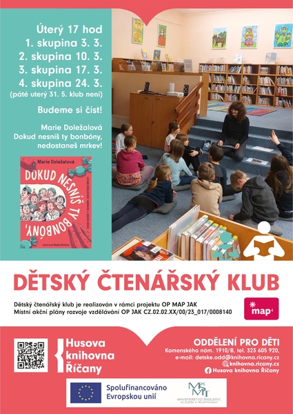 Dětský čtenářský klub 2025/26