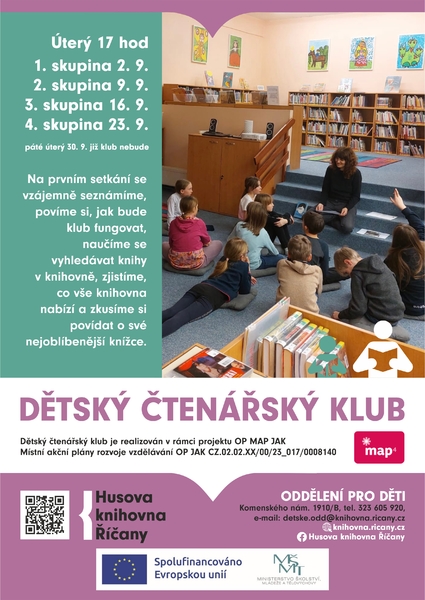 Dětský čtenářský klub 2025/26