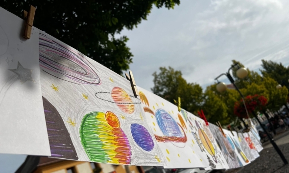 10. 9. 2025 Malování na rynku