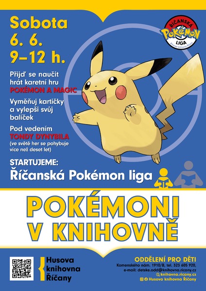 Pokémoni v knihovně