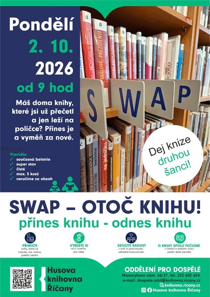 Swap - otoč knihu! říjen